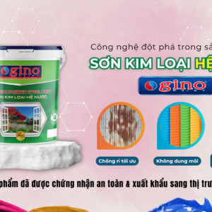 Sơn kim loại hệ nước OGINO - Shiropec Paint Slide